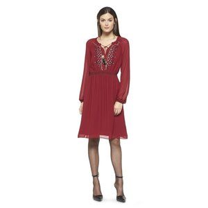 Altuzarra for Target Red Romanian Dress NWT